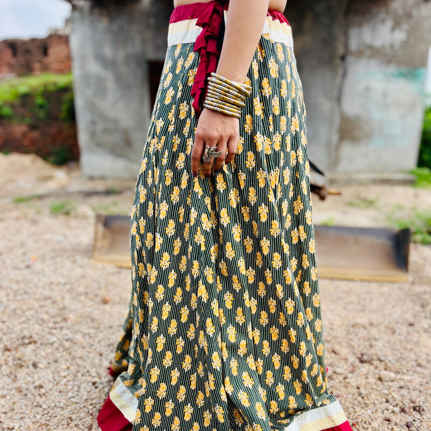 Marigold Charm Chaniya