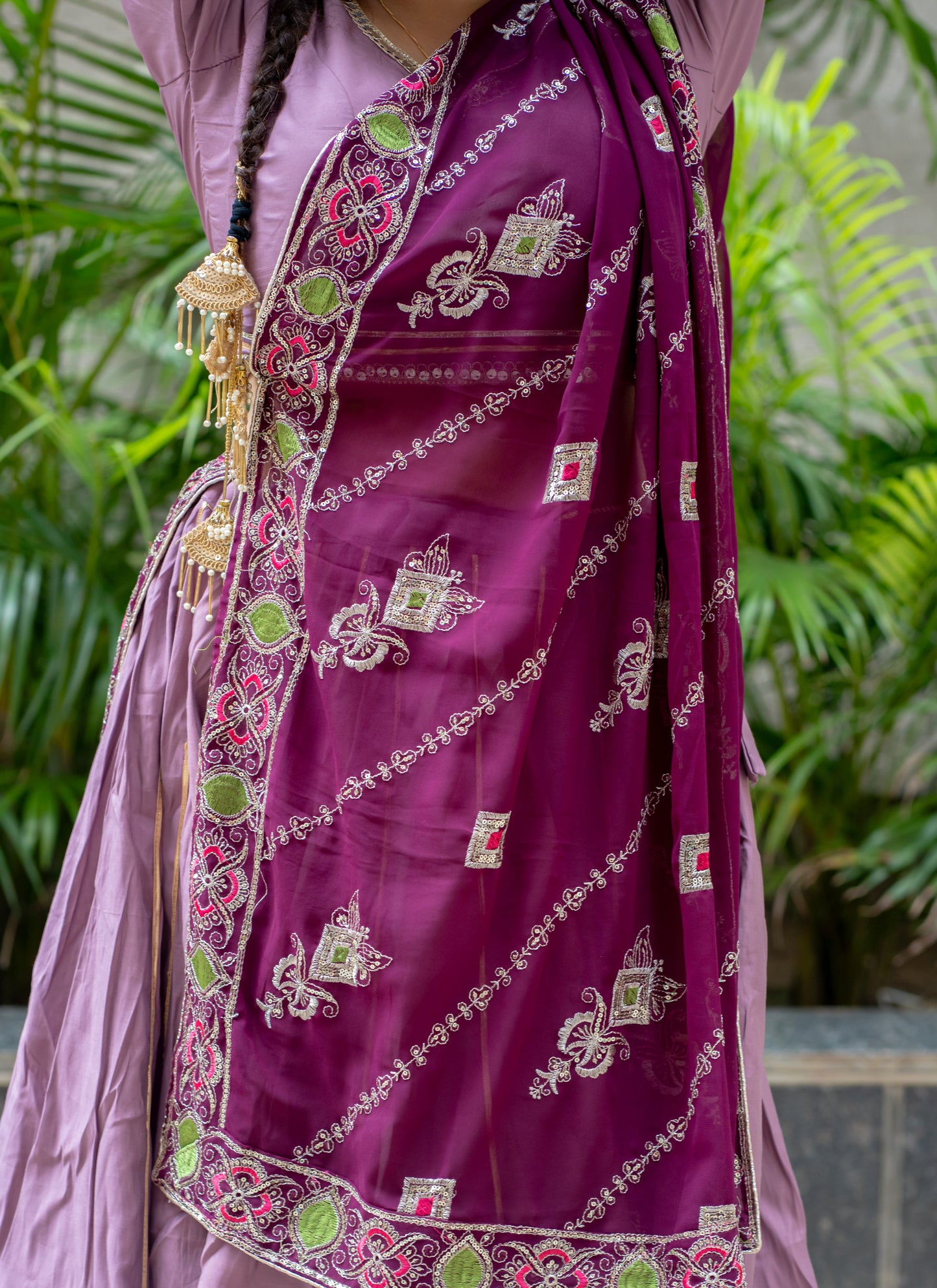 Lavender Zari Grace Set