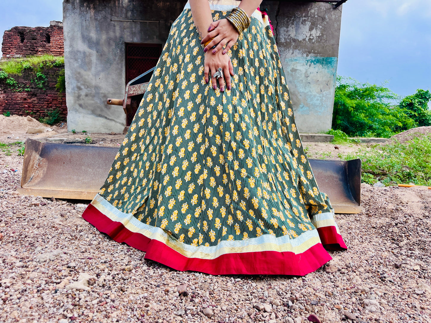 Marigold Charm Chaniya