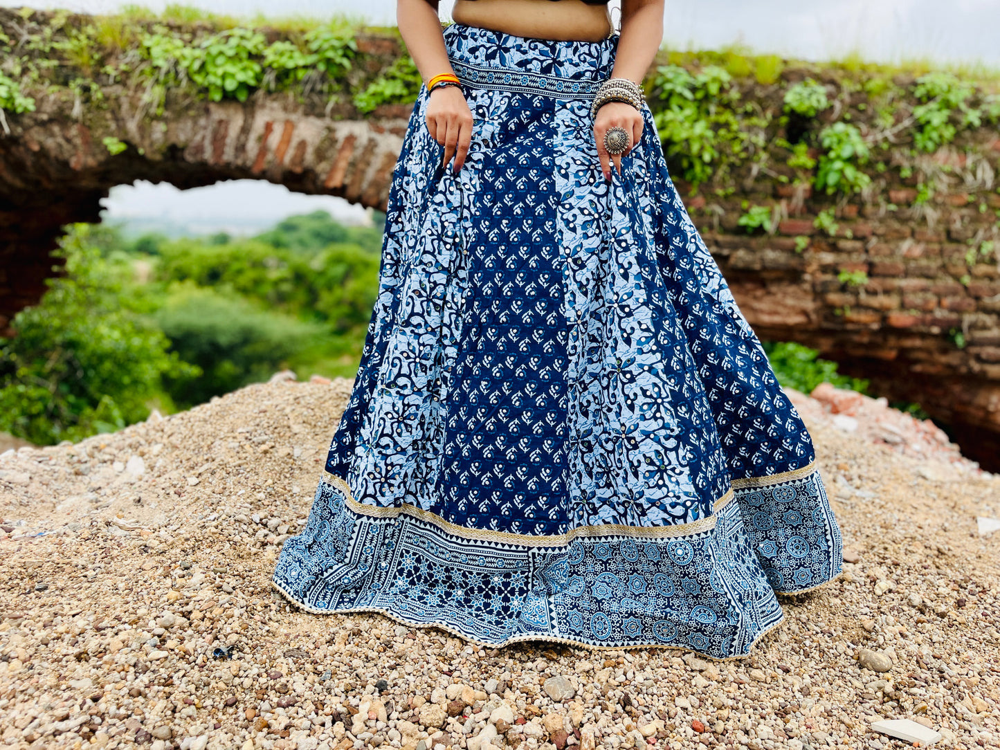 Indigo Bloom Chaniya