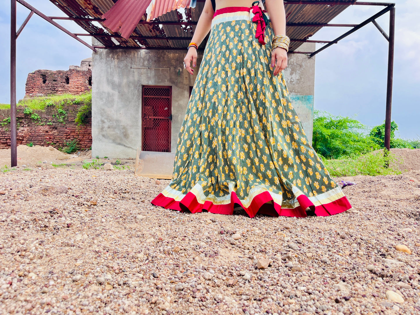 Marigold Charm Chaniya