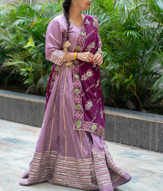 Lavender Zari Grace Set